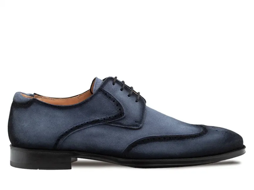 Forest Mood Style: Benante Suede Derby-Blue