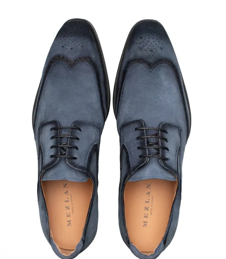 Style: Benante Suede Derby-Blue Vital Step