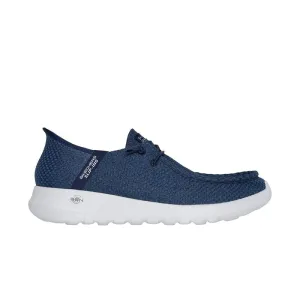 SLIP-INS: GO WALK MAX - 216285/NVY Simple Comfort Fit Low Maintenance