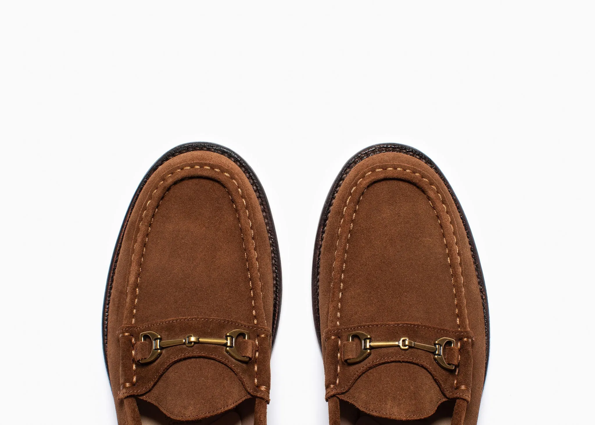 Horsebit Loafer Bourbon Suede Fashionable Design