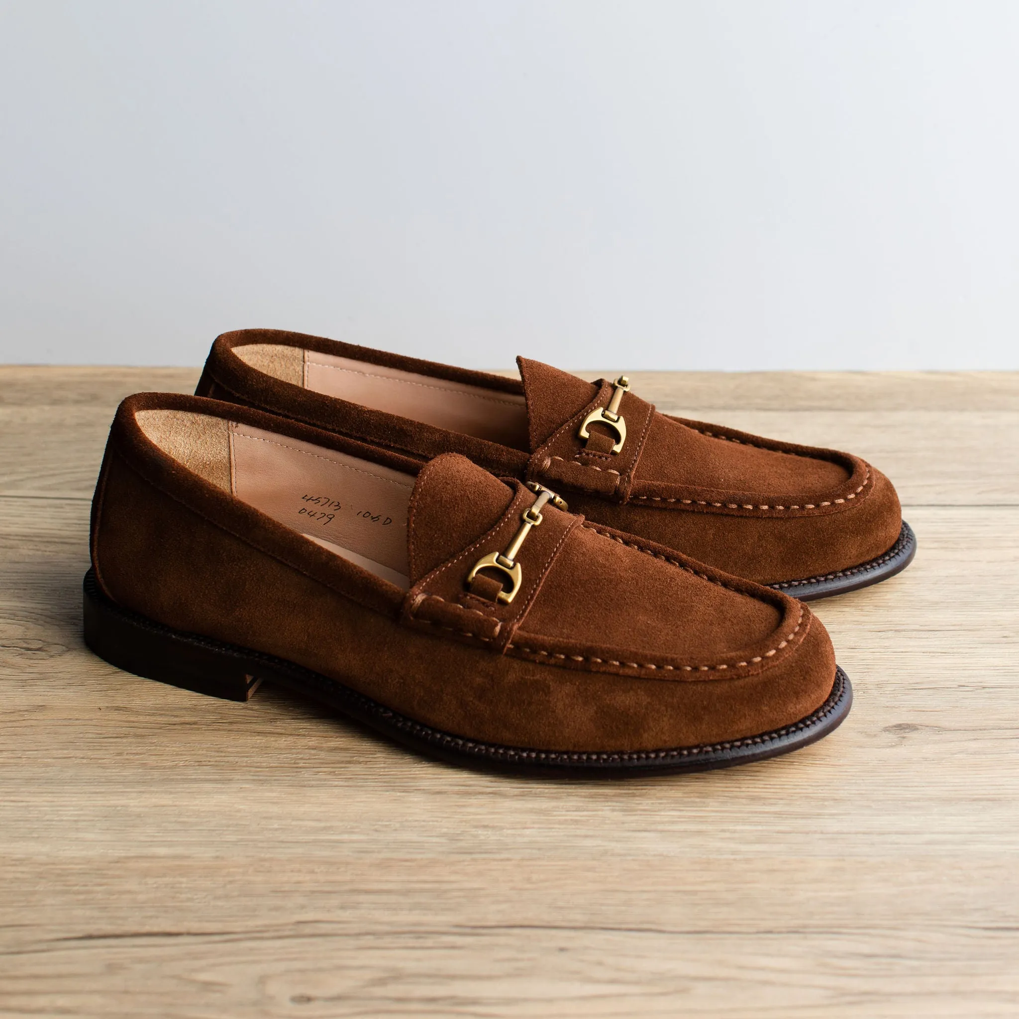 Horsebit Loafer Bourbon Suede Daily Wear All Day Pace