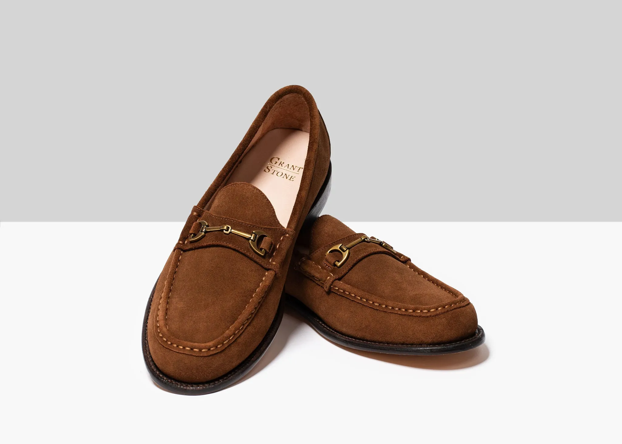 Horsebit Loafer Bourbon Suede Cool Breeze Relaxed Walk