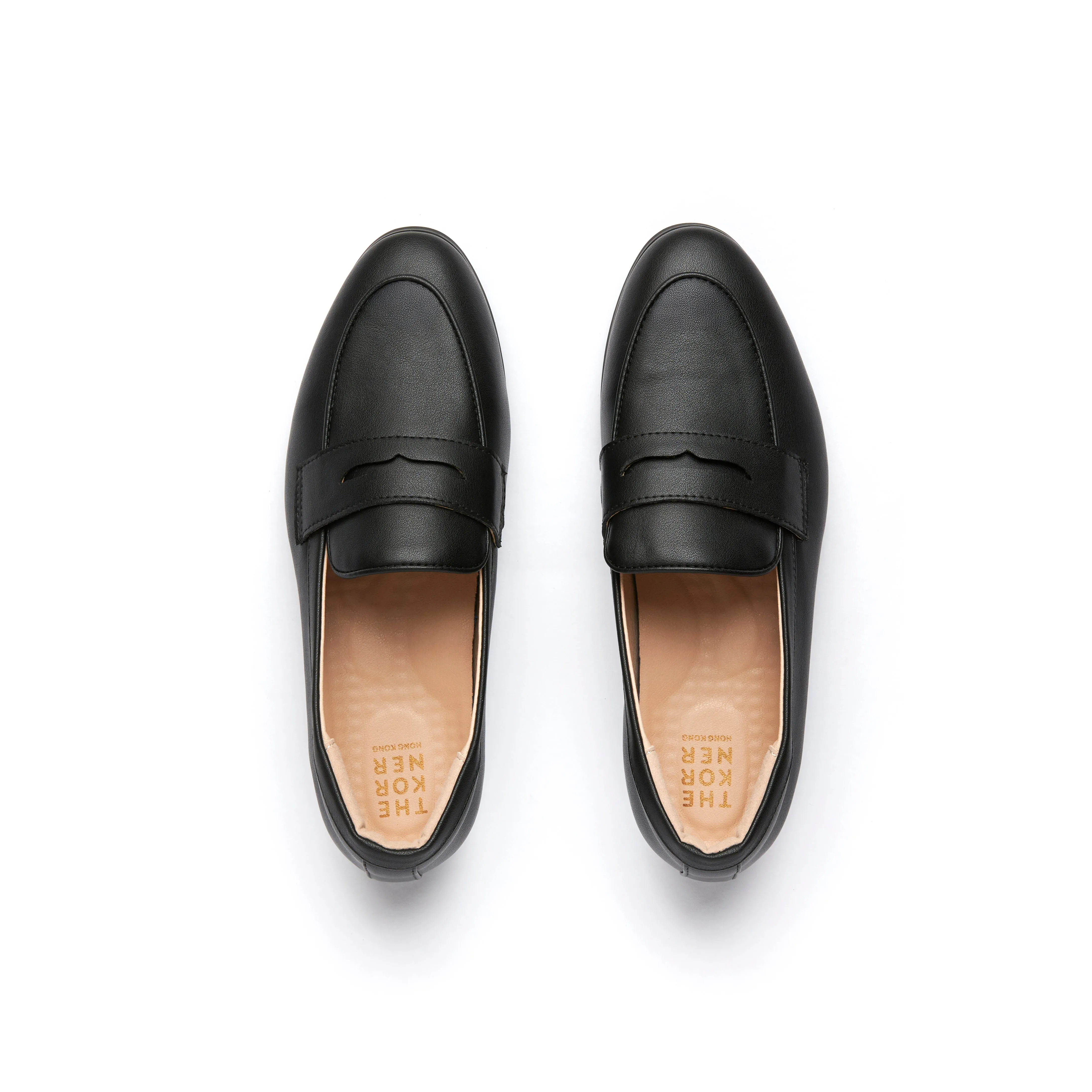 Open Path Casual Style Klassic Penny Loafers - Black (BLK)