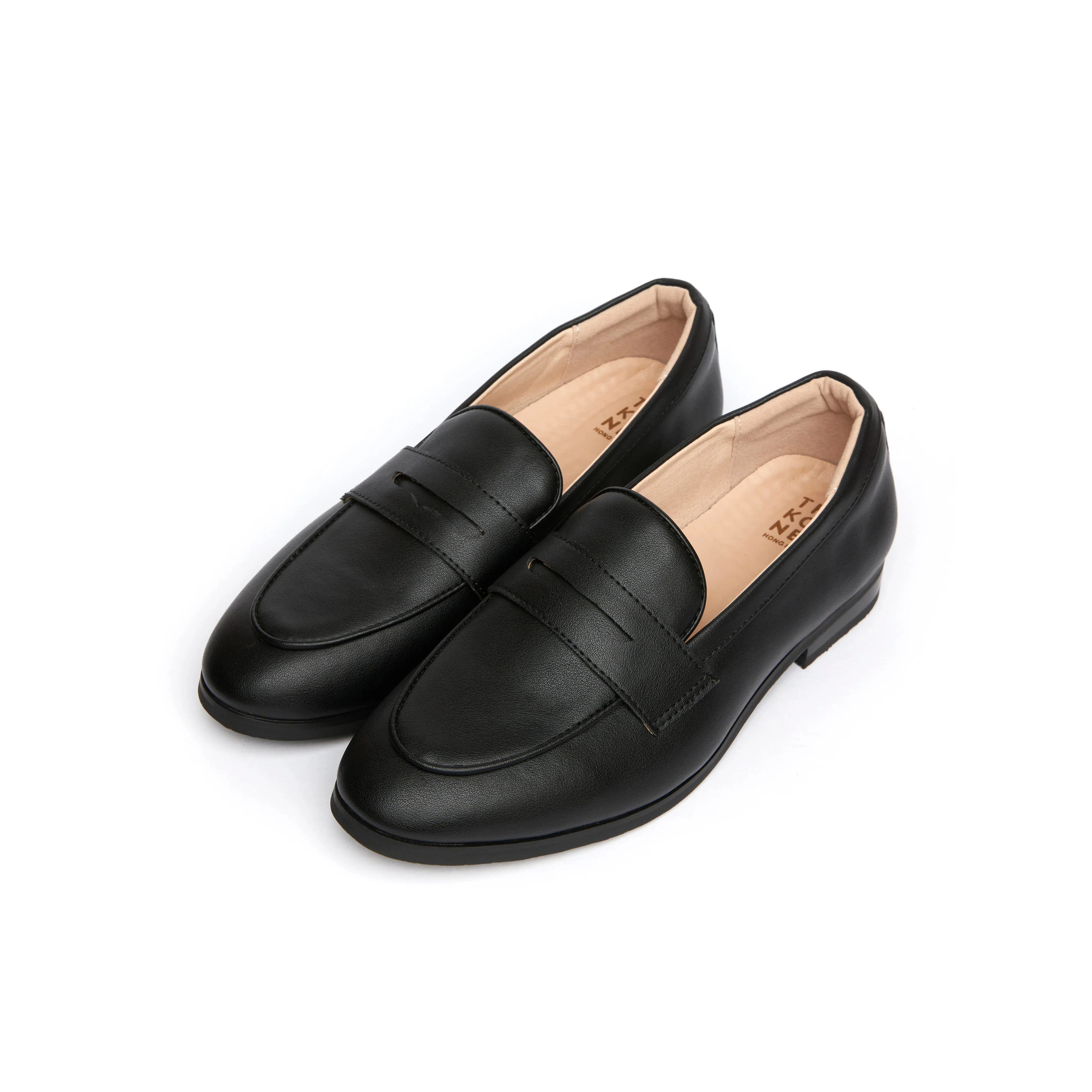 Modern Footwear american casual Klassic Penny Loafers - Black (BLK)