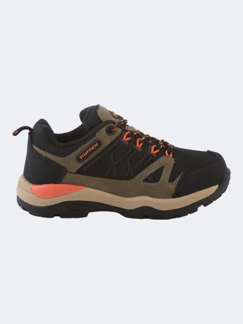 Top Ten Kids Unisex Hiking Shoes Black/Brown Outdoor Protection Fast Hiking Boots