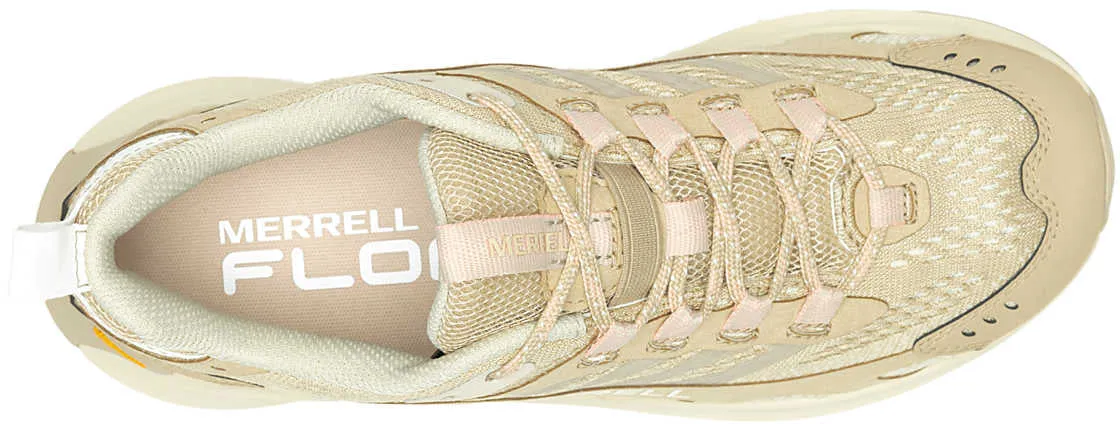 Merrell Moab Speed 2 WIDE FIT Womens Walking Shoes - Cream Trail Explorer Rugged Terrain