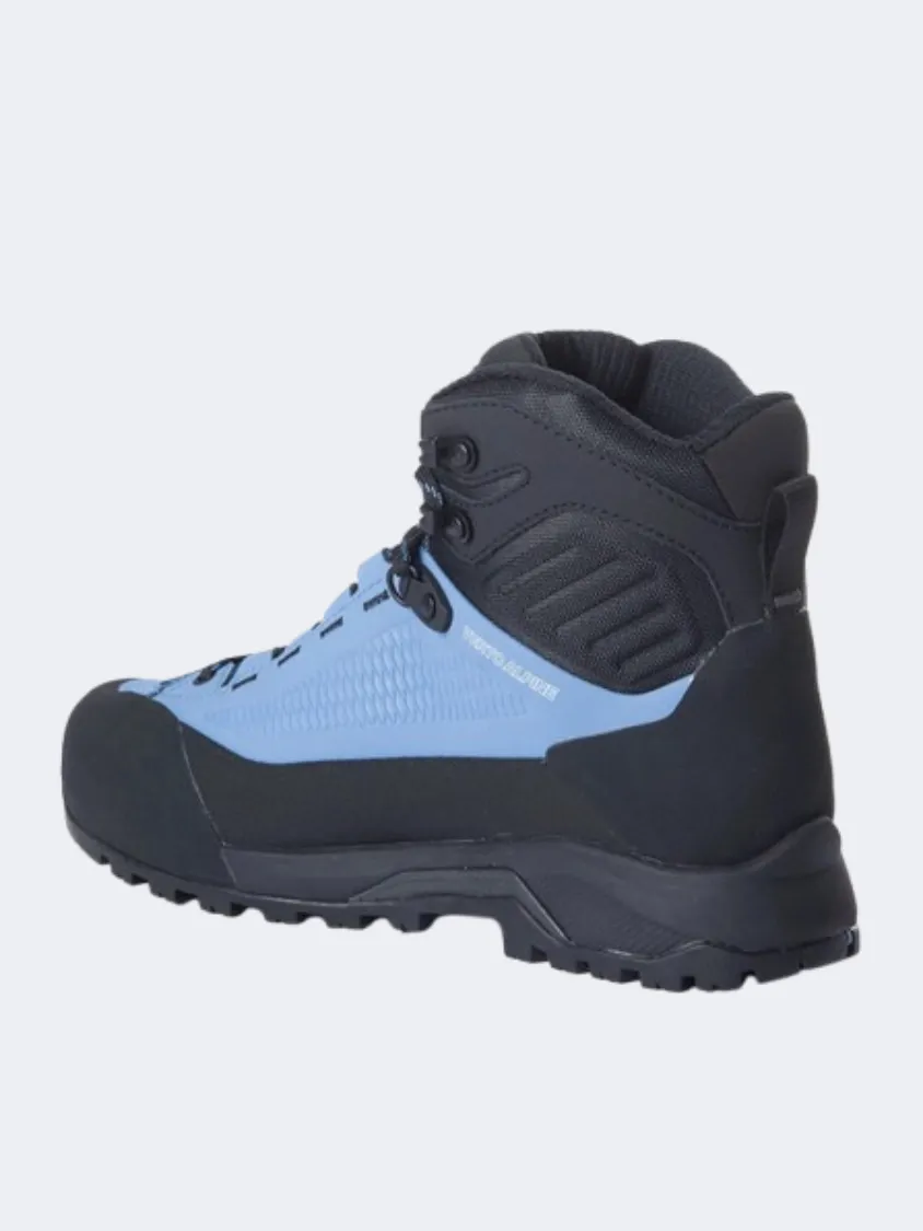 Water Barrier Heavy Duty The North Face Verto Alpine Goretex Women Hiking Shoes Indigo Stone/Black
