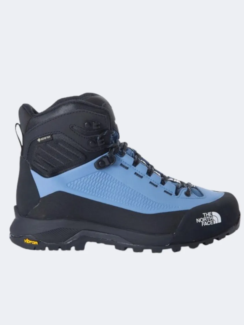 Ultra Traction The North Face Verto Alpine Goretex Women Hiking Shoes Indigo Stone/Black