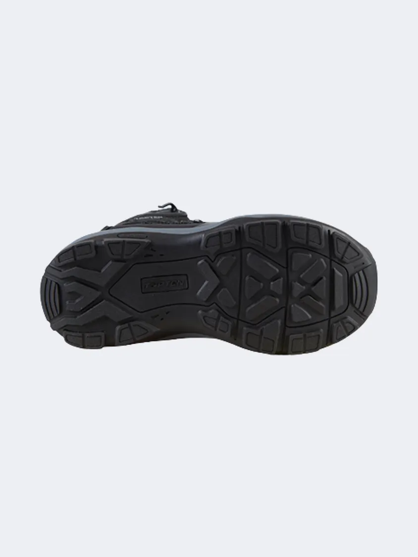 Corner Style Top Ten  Kids Hiking Boots Black