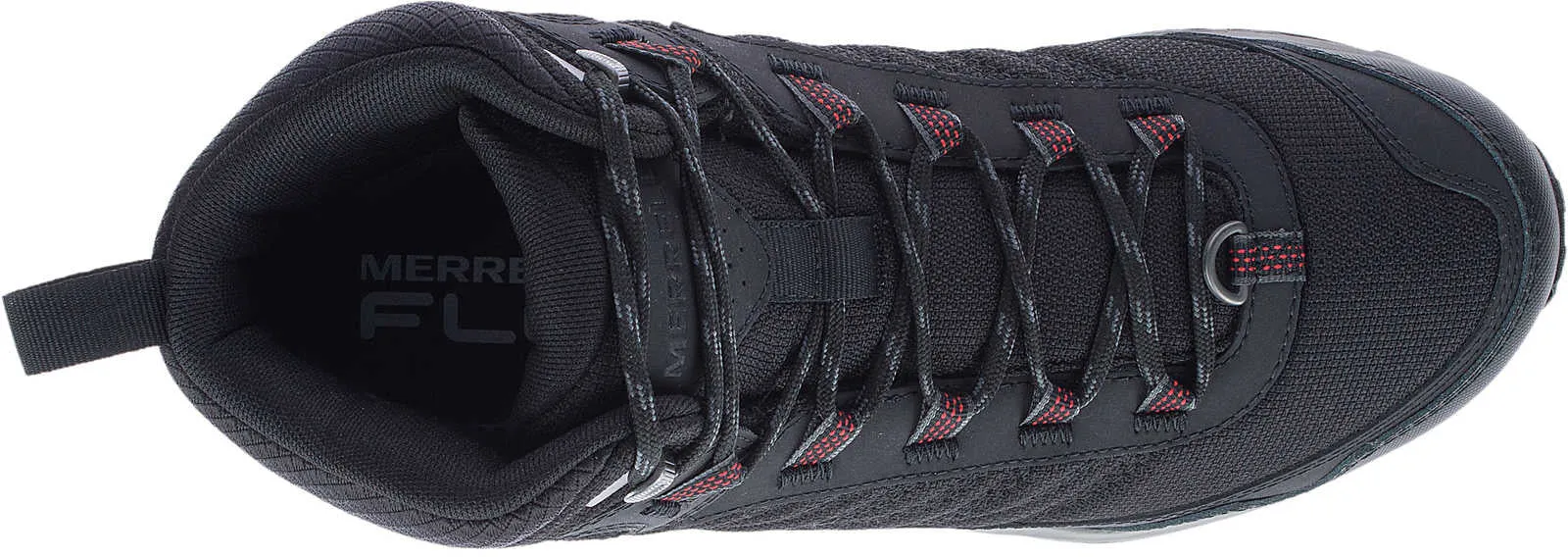Merrell Moab Speed Thermo Spike Mid Waterproof Mens Walking Boots - Black Rugged Terrain Toe Protection