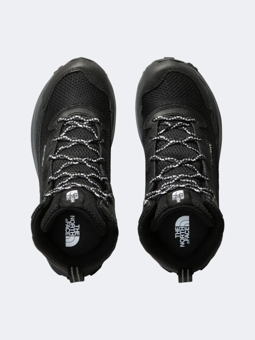 Unpaved Paths The North Face Fastpack Mid Waterproof Kids Hiking Shoes Black