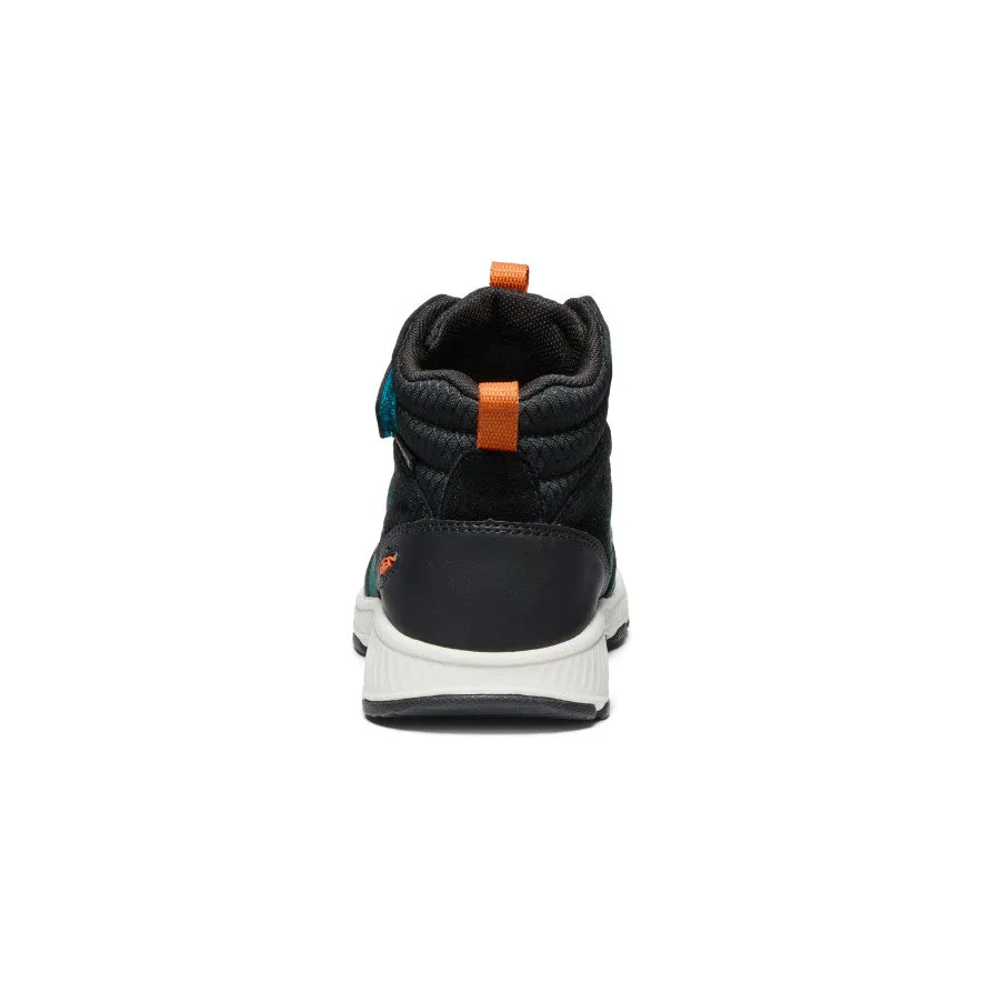 Little Kids' Skua Waterproof Boot  |  Ponderosa Pine/Gold Flame Insole shape follows ergonomic design principles