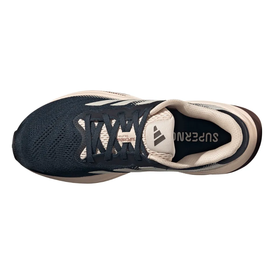 Joy Adidas Women's Supernova Solution 2 Running Shoes in Aurora Ink/Wonder Quartz/Aurora Ruby SS25