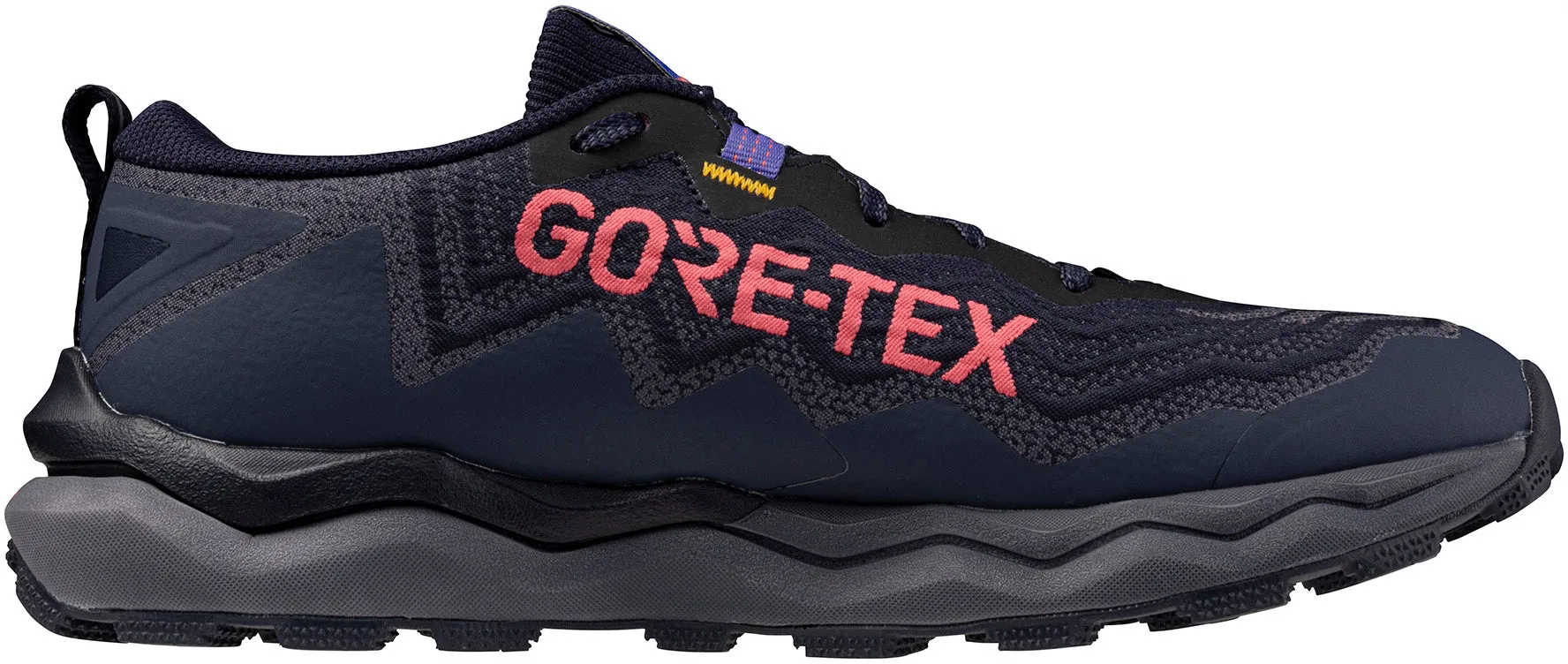 Mizuno Wave Daichi 9 GORE-TEX Womens Trail Running Shoes - Blue Sock Like