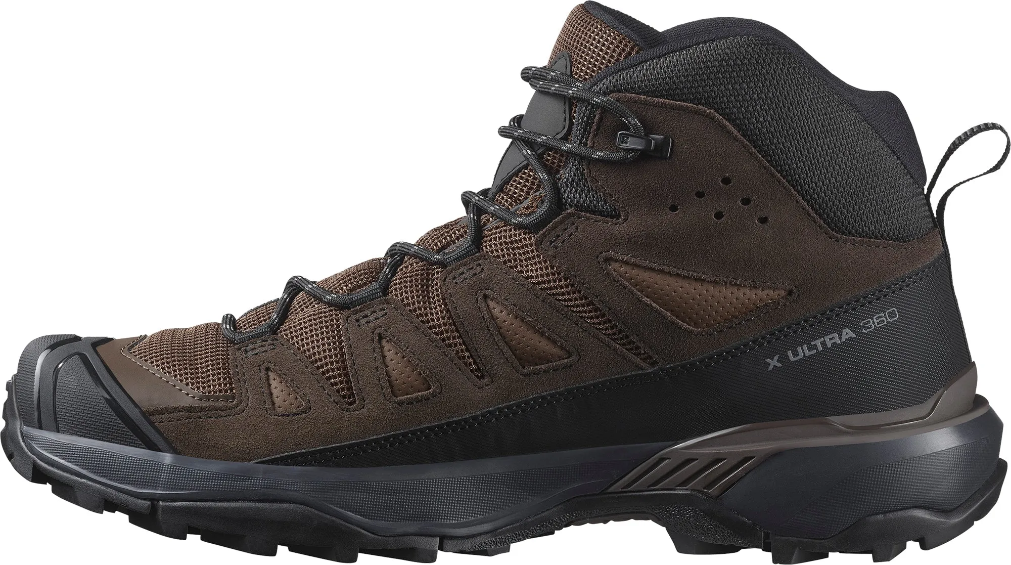 Adventure Fit Salomon X Ultra 360 Leather Mid GORE-TEX Mens Walking Boots - Brown