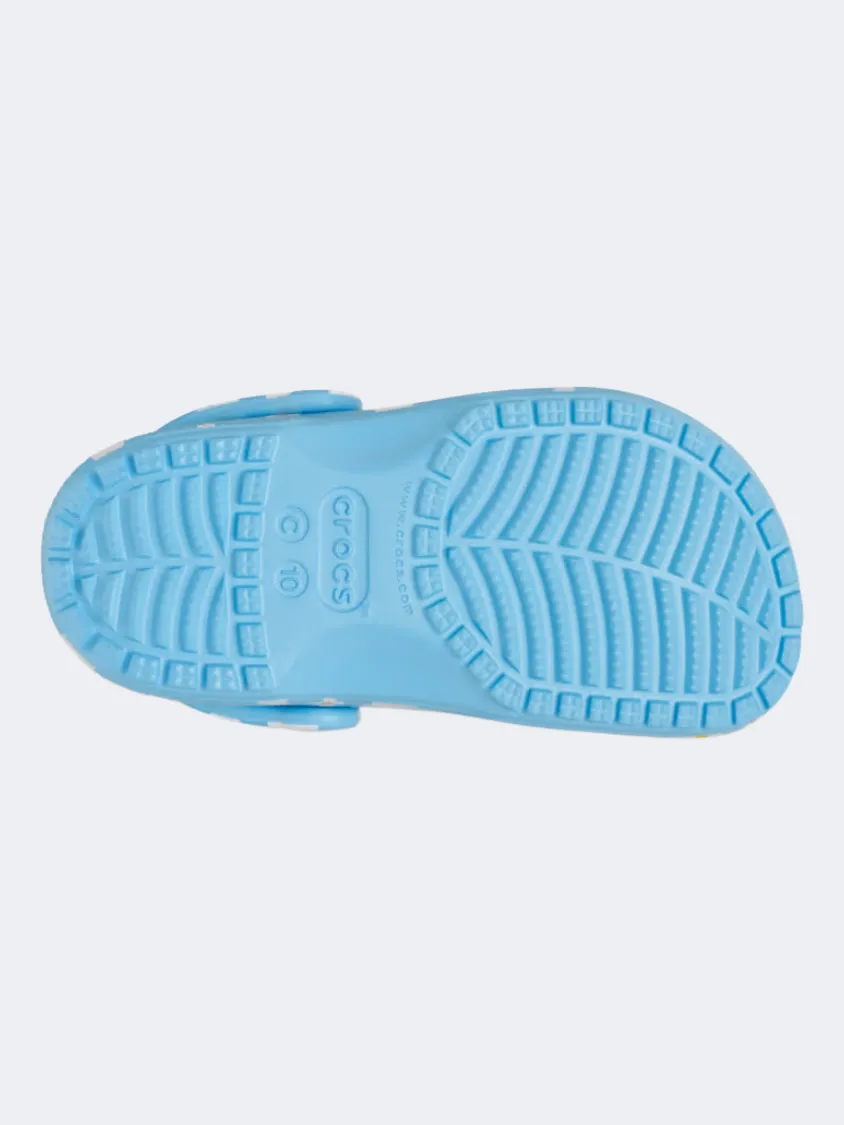 Crocs Classic Daisy Infant Lifestyle Clog Tinted Glass Jungle Path