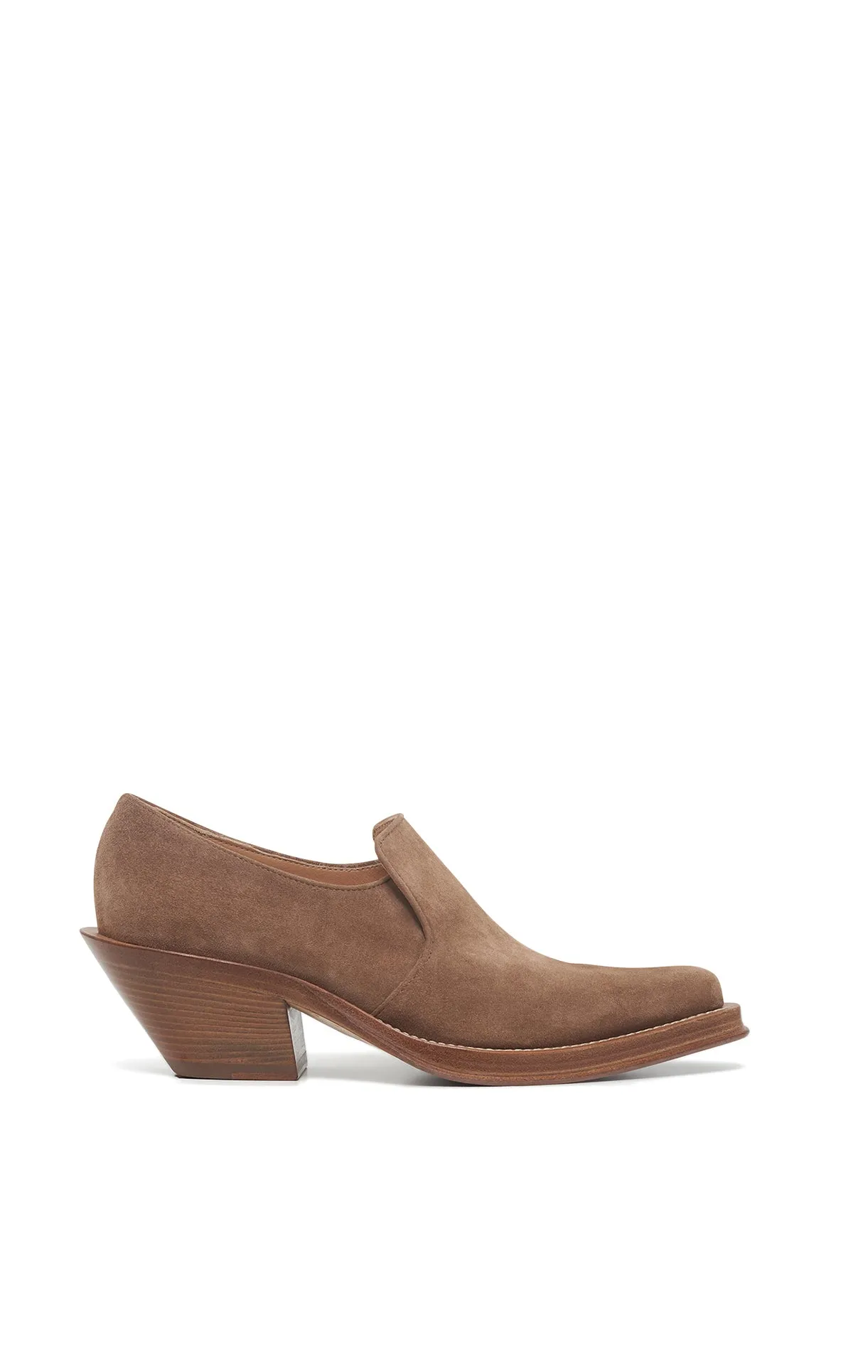 Jack Loafer in Dark Sand Suede Short Walk