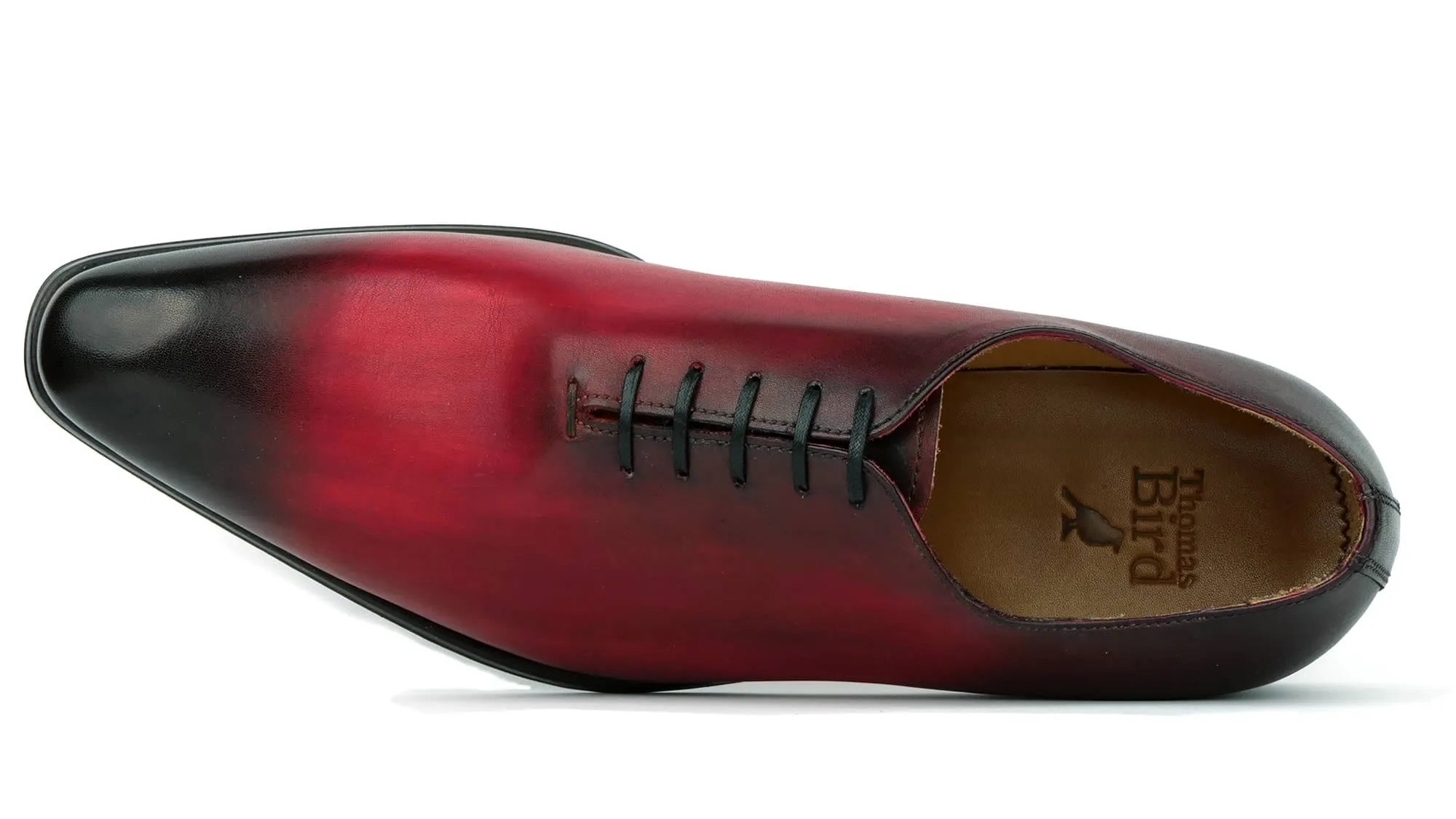 Simple Elegance Benson Wholecut Custom Patina Oxblood