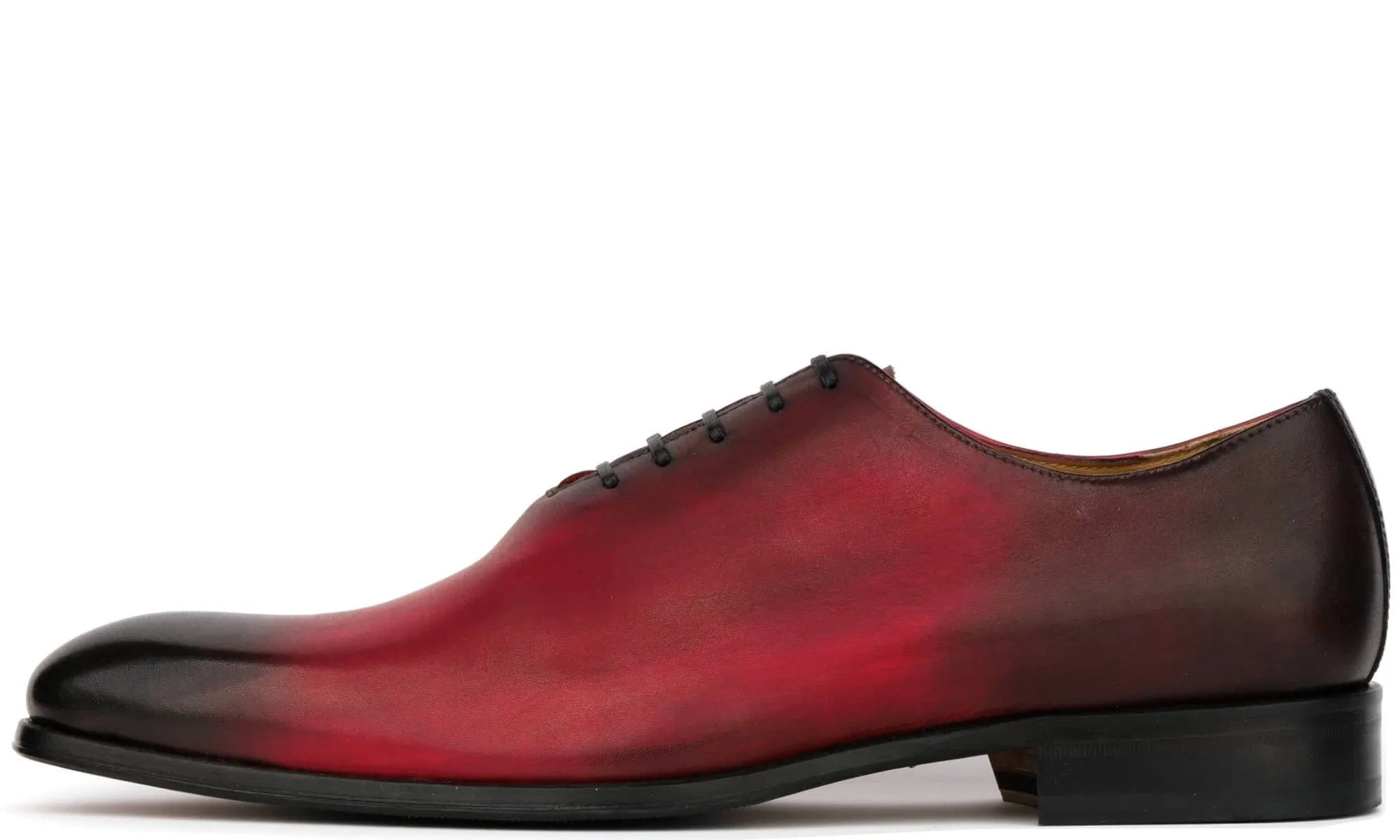 Durable Performance Day Wear Benson Wholecut Custom Patina Oxblood