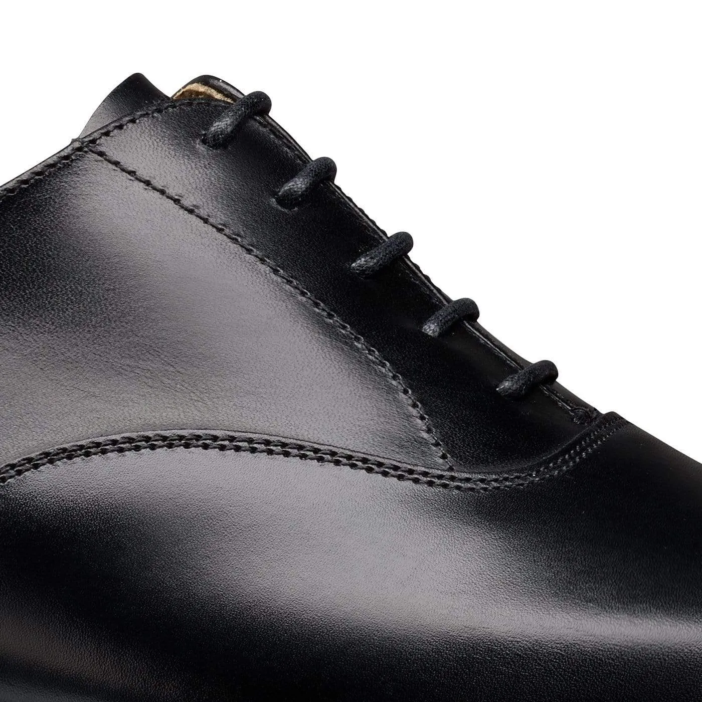 Hallam Black Calf Comfort Flex Smart Leather