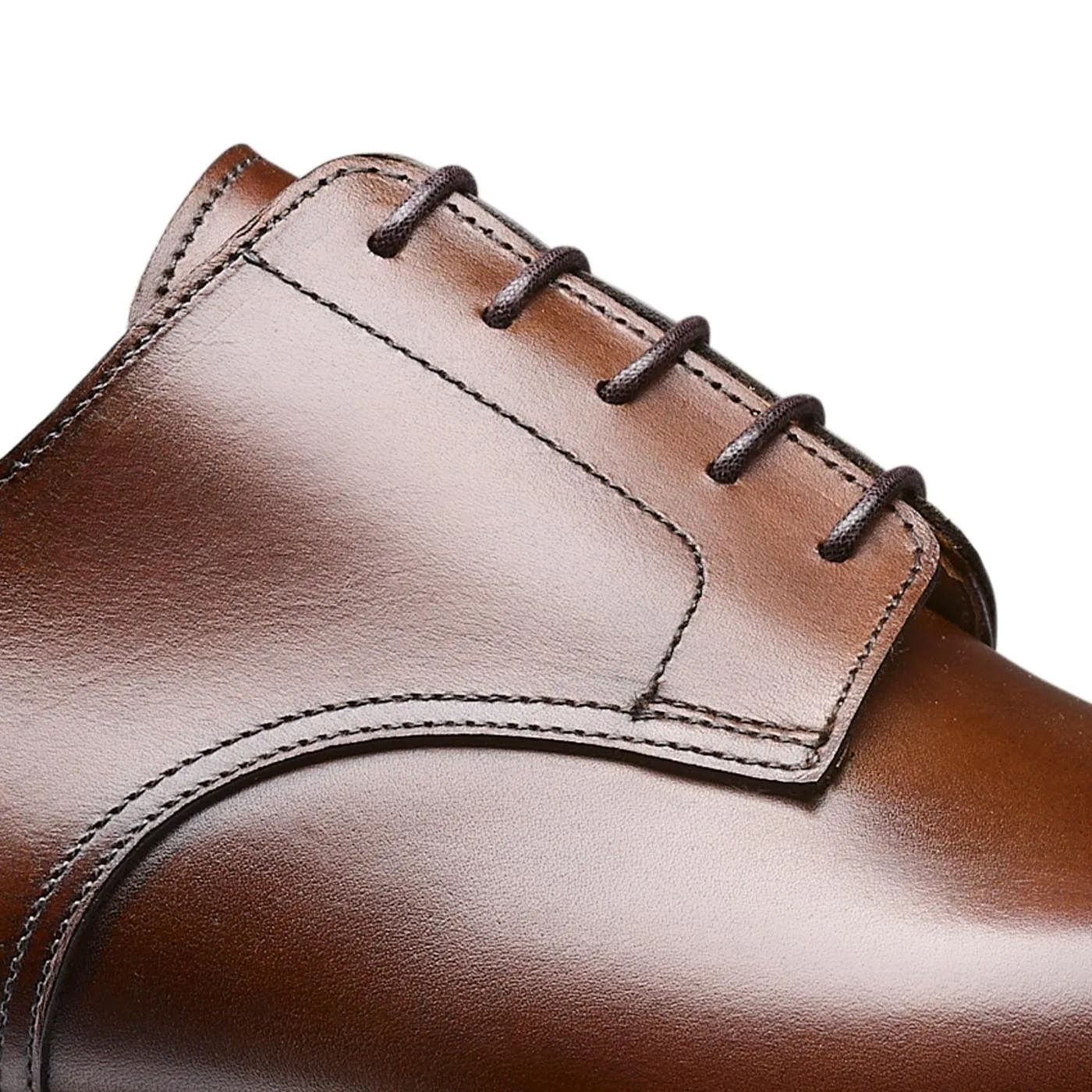 Ripon Dark Brown Burnished Calf Easy Pairing Smart Outfit