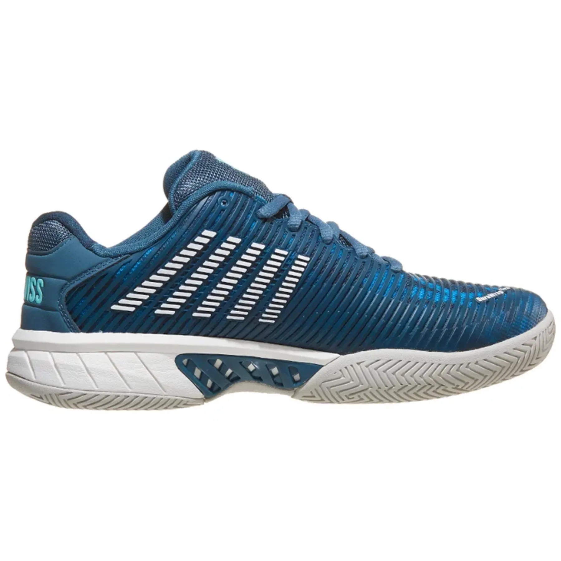 K Swiss Hypercourt Express 2 Indian Teal/Moon/Star White Men Tennis Shoes Wellness focused Comfortable fit