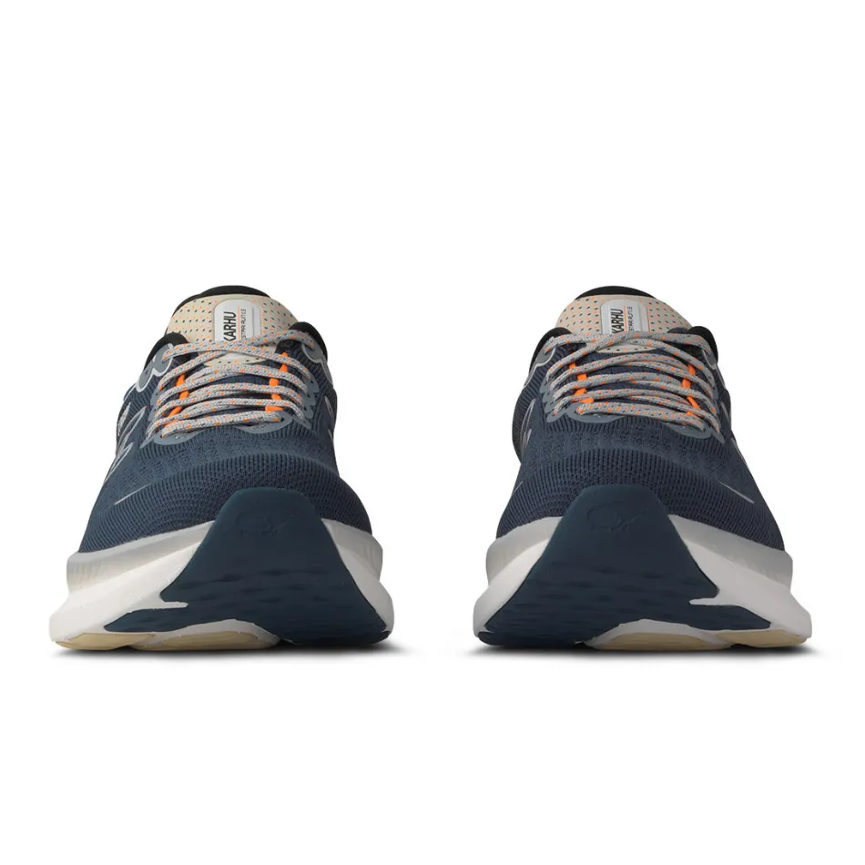 wide - fit comfort training running shoes Karhu Men's Mestari Run 1.5 Running Shoes in Titan/Shocking Orange AW25