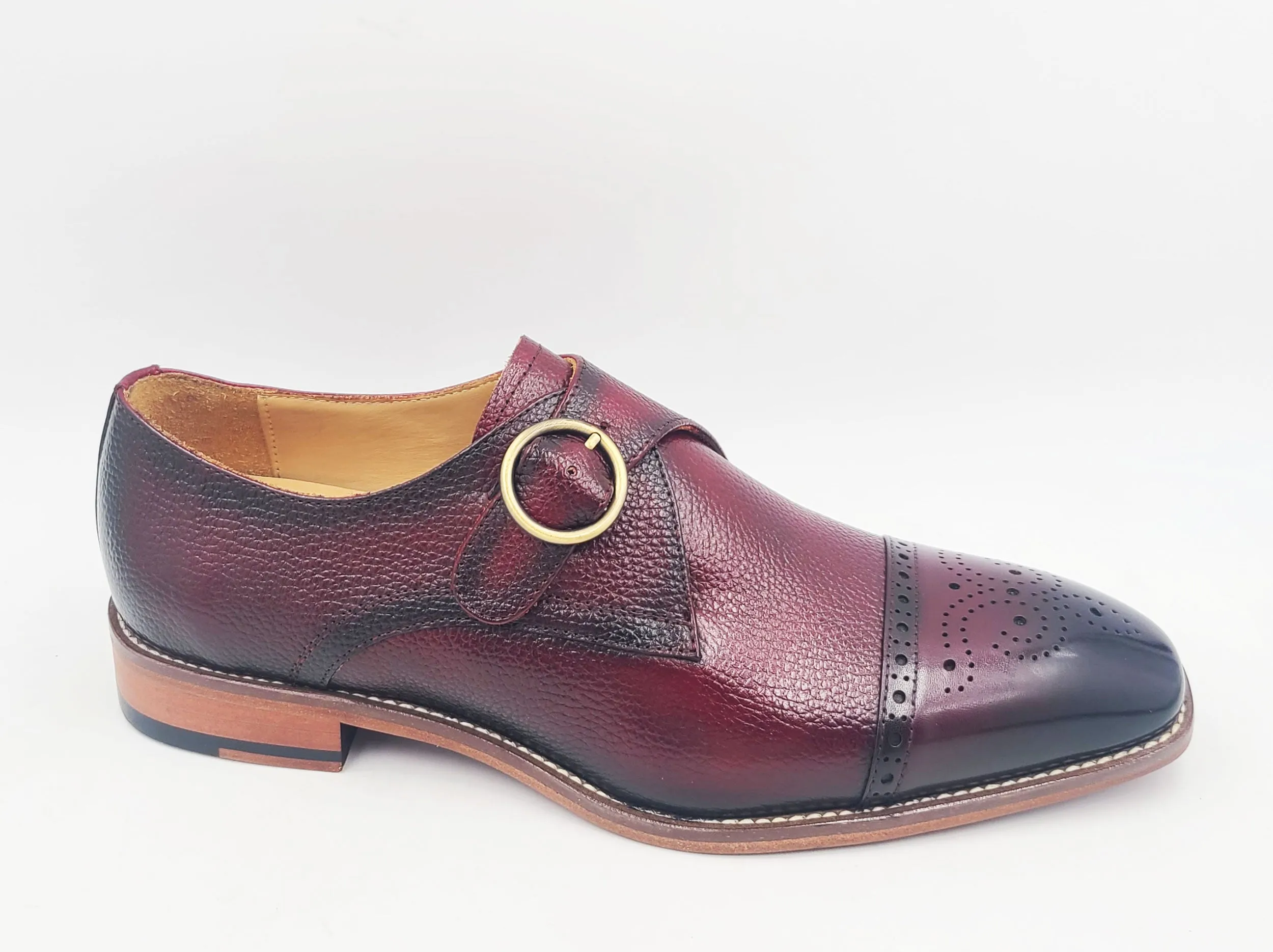 Style: 903-08E-Burgundy Good Arch Support Slim Edge