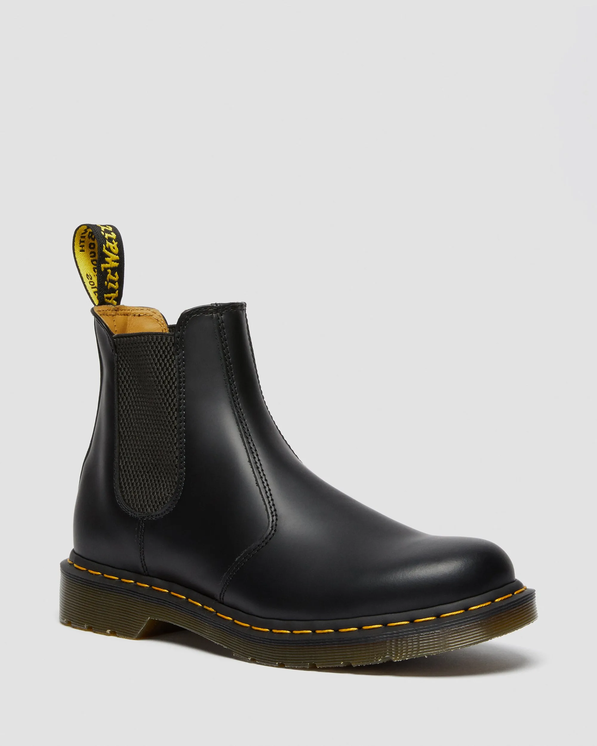 Easy Slip Modern Comfort 2976 Yellow Stitch Smooth Leather Boots