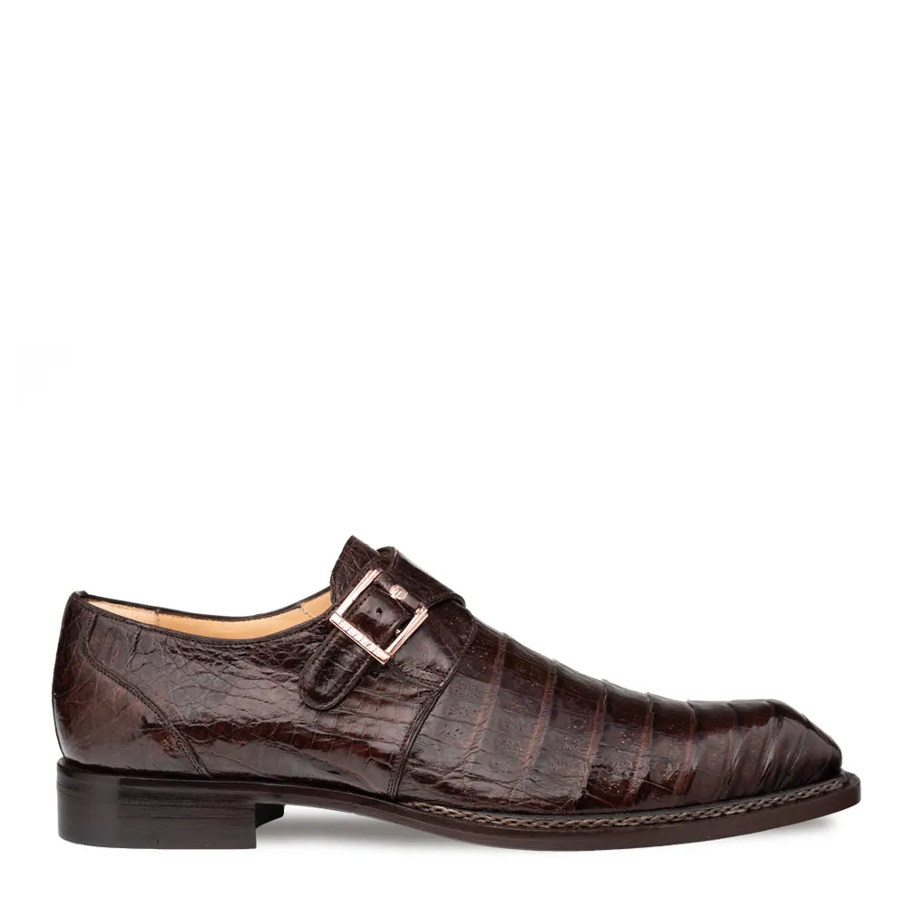 Gigolo Crocodile Monk Strap Travel Pair American Prep