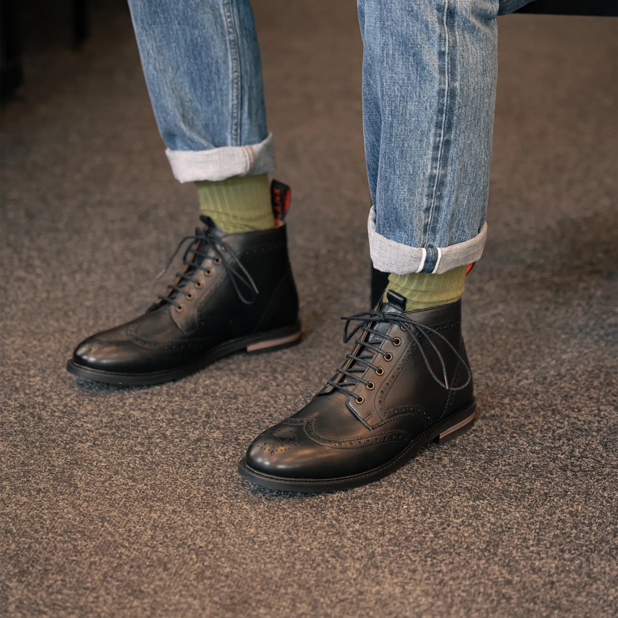 BAYLEY // BLACK Timeless Workwear Fit Workday Shoes