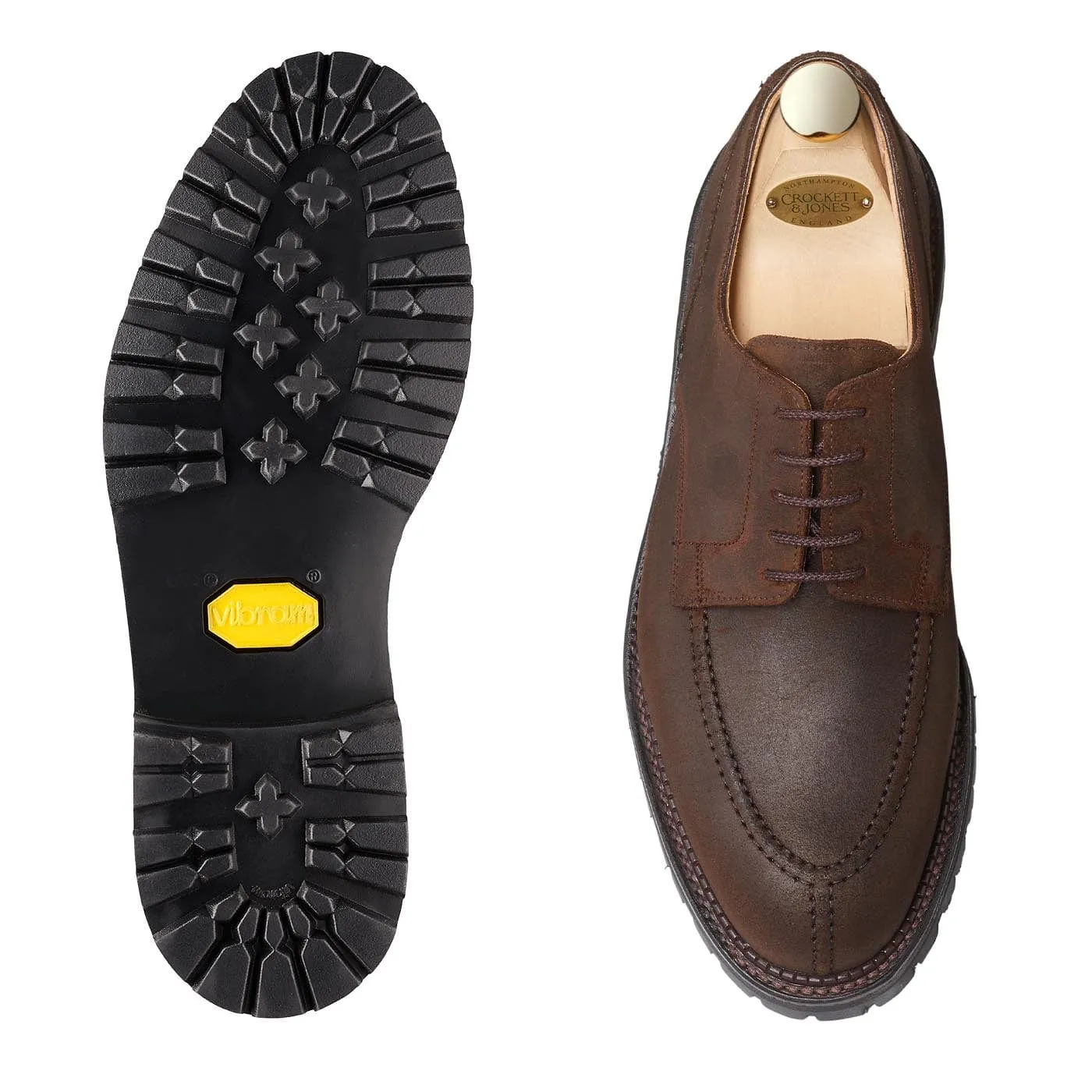 Fashion Essential Smart Comfort Denver Dark Brown Rough-Out Suede
