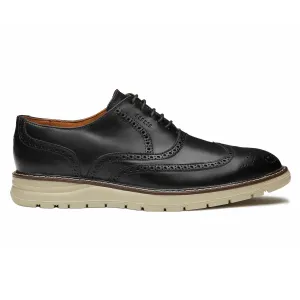 STEEL TOE OXFORD SHOE VOLTA BLACK Leather Step On