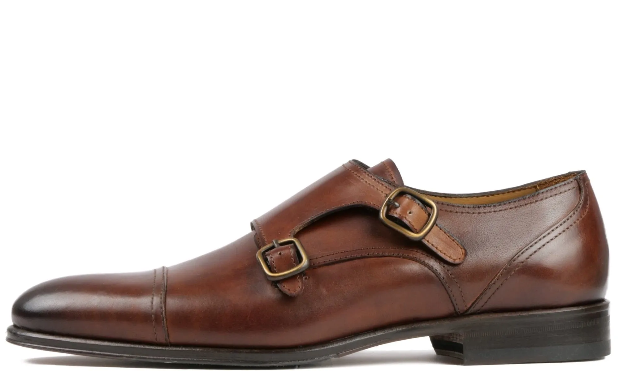 Comfortable Wear Bourne Monk Strap Tan