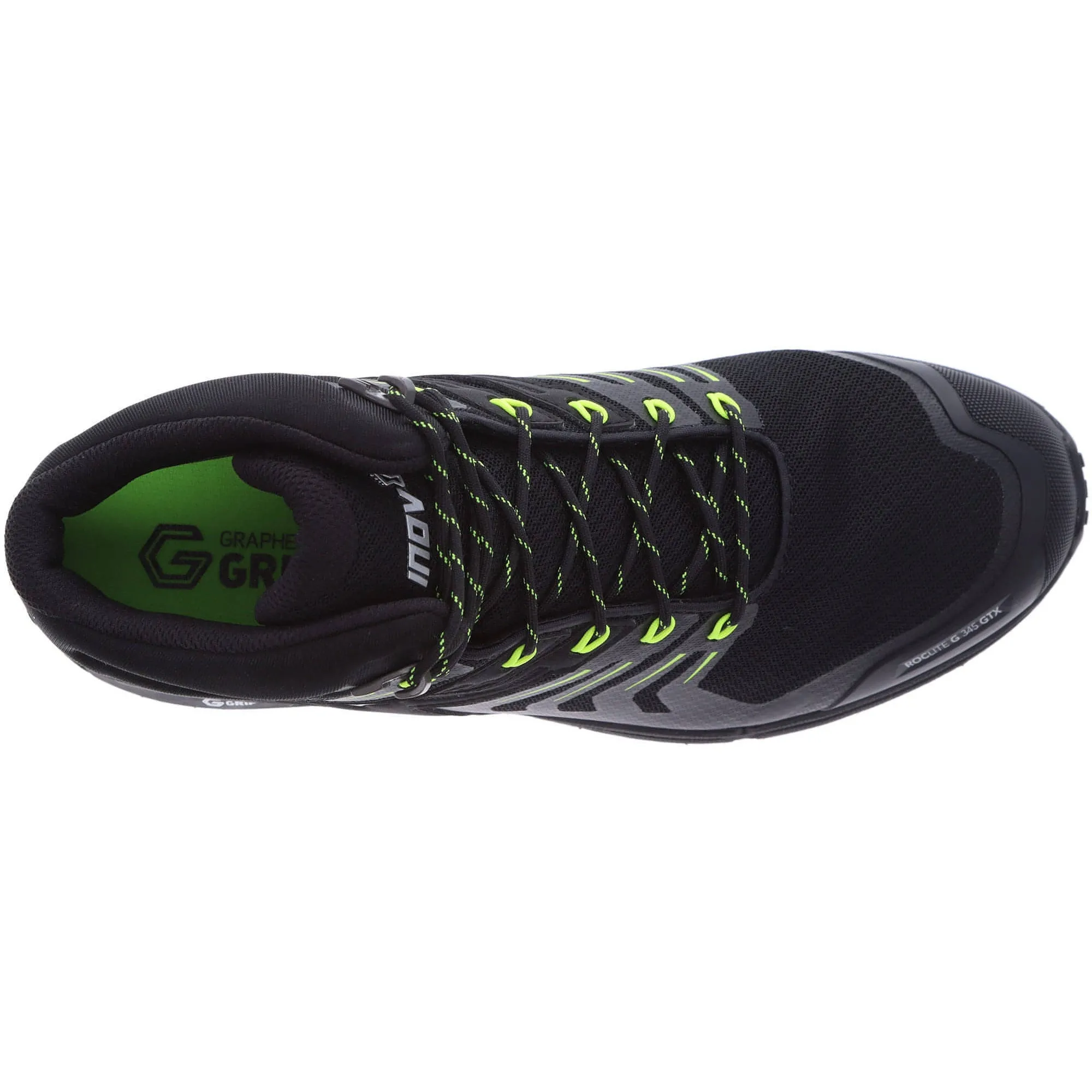 Anti Bacterial quick dry Inov8 Roclite G 345 GORE-TEX V2 Mens Walking Boots - Black