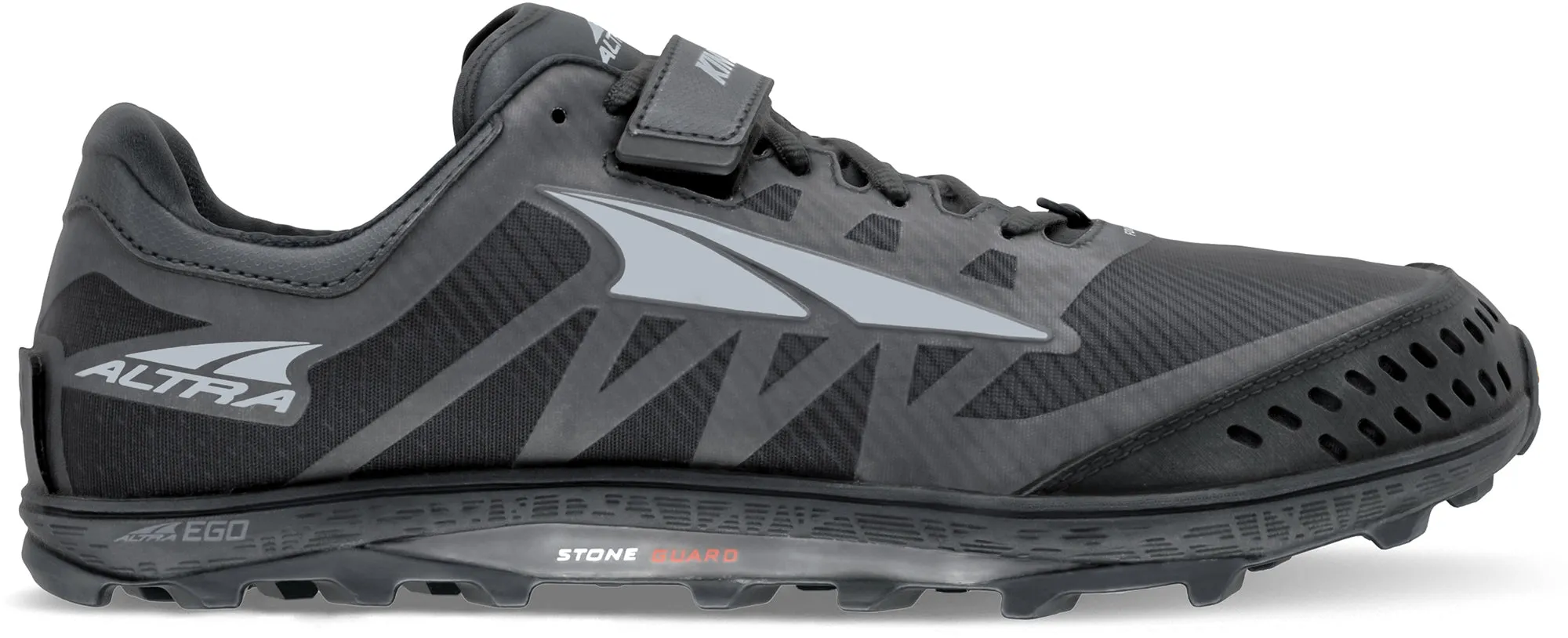 Altra King MT 2 Mens Trail Running Shoes - Black Functional Fit