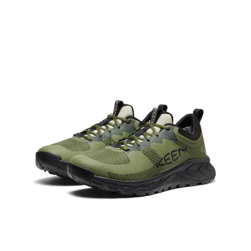 Men's Versacore Waterproof Shoe  |  Bronze Green/Black Adjustable Tread Grip