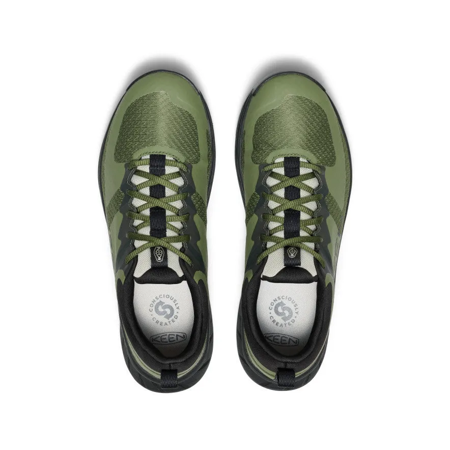 Harbor Mood Impact Resistance Men's Versacore Waterproof Shoe  |  Bronze Green/Black