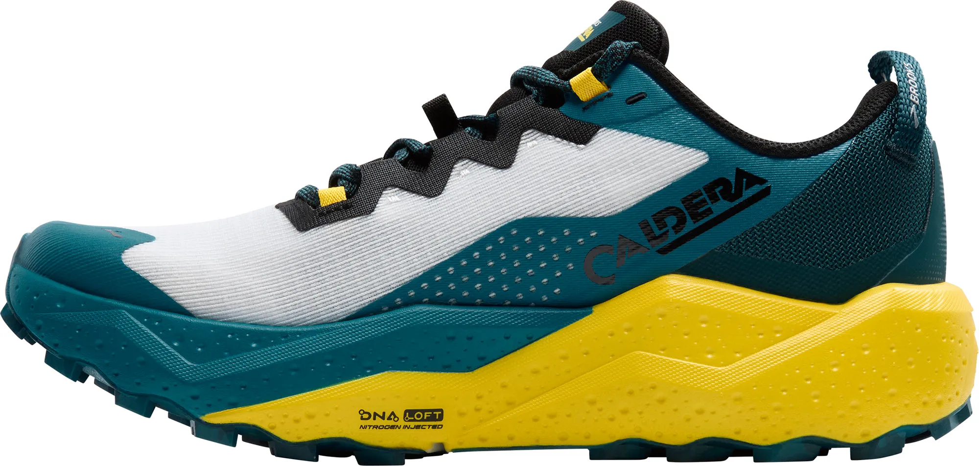 Brooks Caldera 8 Mens Trail Running Shoes - White Crafted to provide consistency across movements Crafted for daily sessions and active lifestyles