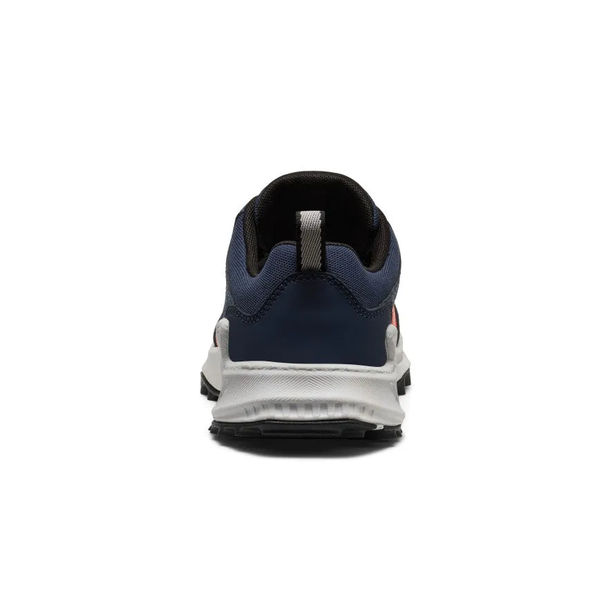 Balanced weight Big Kids' Zionic Waterproof Shoe  |  Naval Academy/Scarlet Ibis