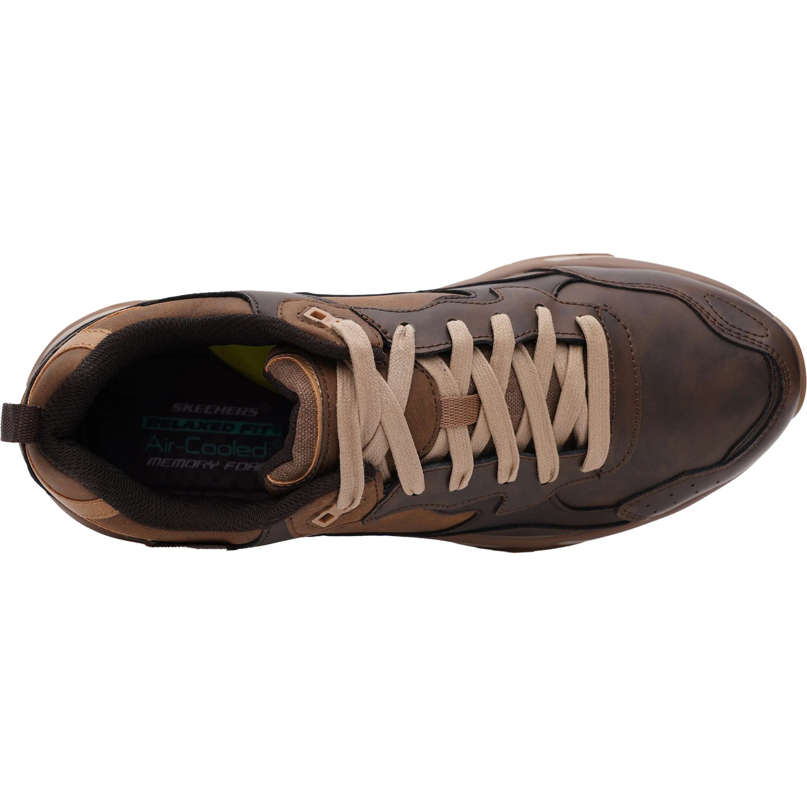 Skechers Staxed Brandin Mens Walking Shoes - Brown Weather Hike