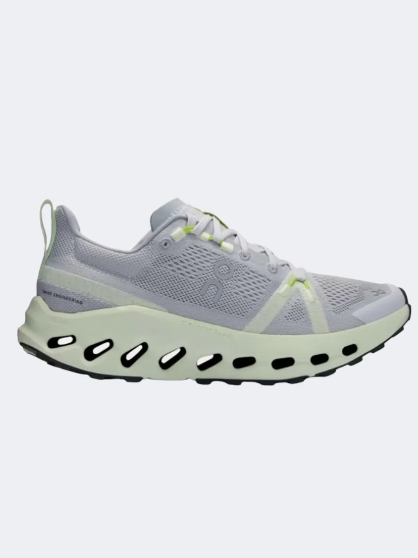 On Cloudsurfer Trail 1 Women Hiking Shoes Frost/Lima Path Walker Flexible Movement