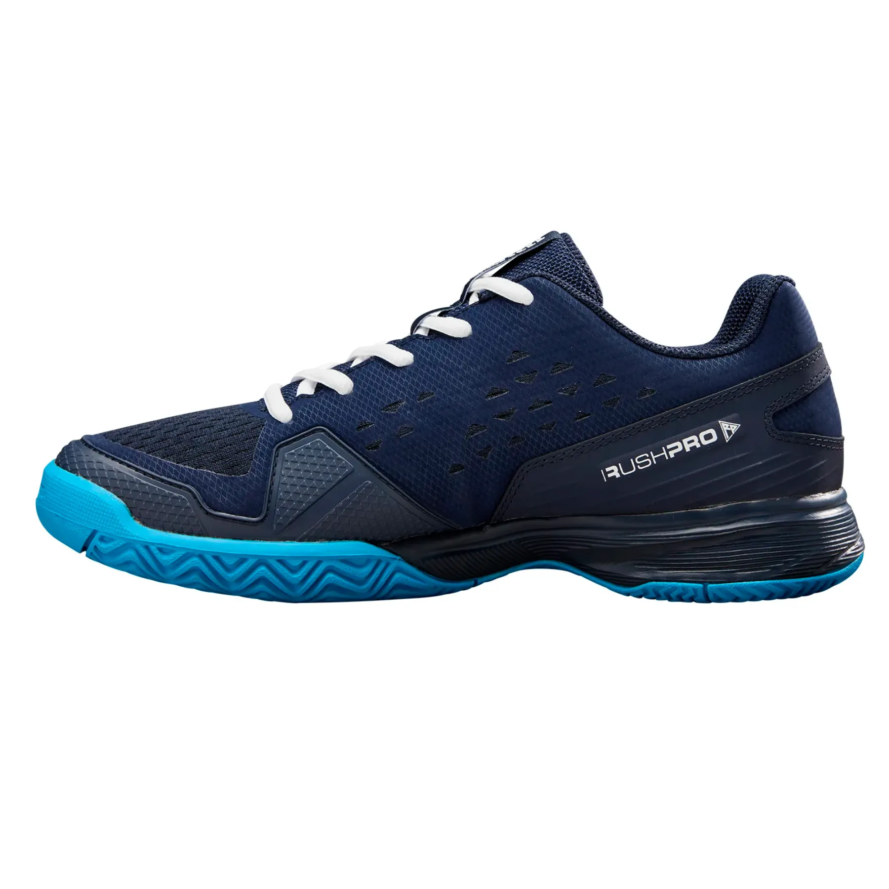 Wilson RUSH PRO JR L Tennis Shoes - Navy Blaze Responsive cushioning