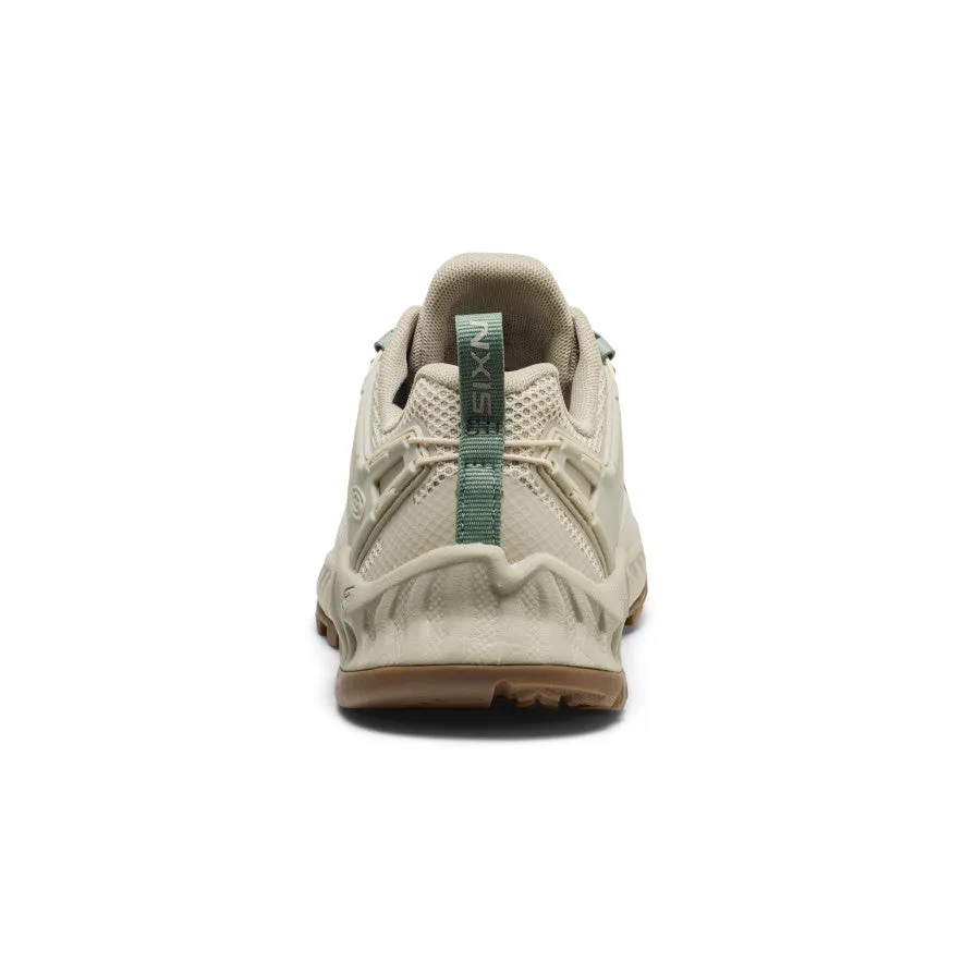 Women's NXIS EVO Waterproof Shoe  |  Abbey Stone/Iceberg Green construction
