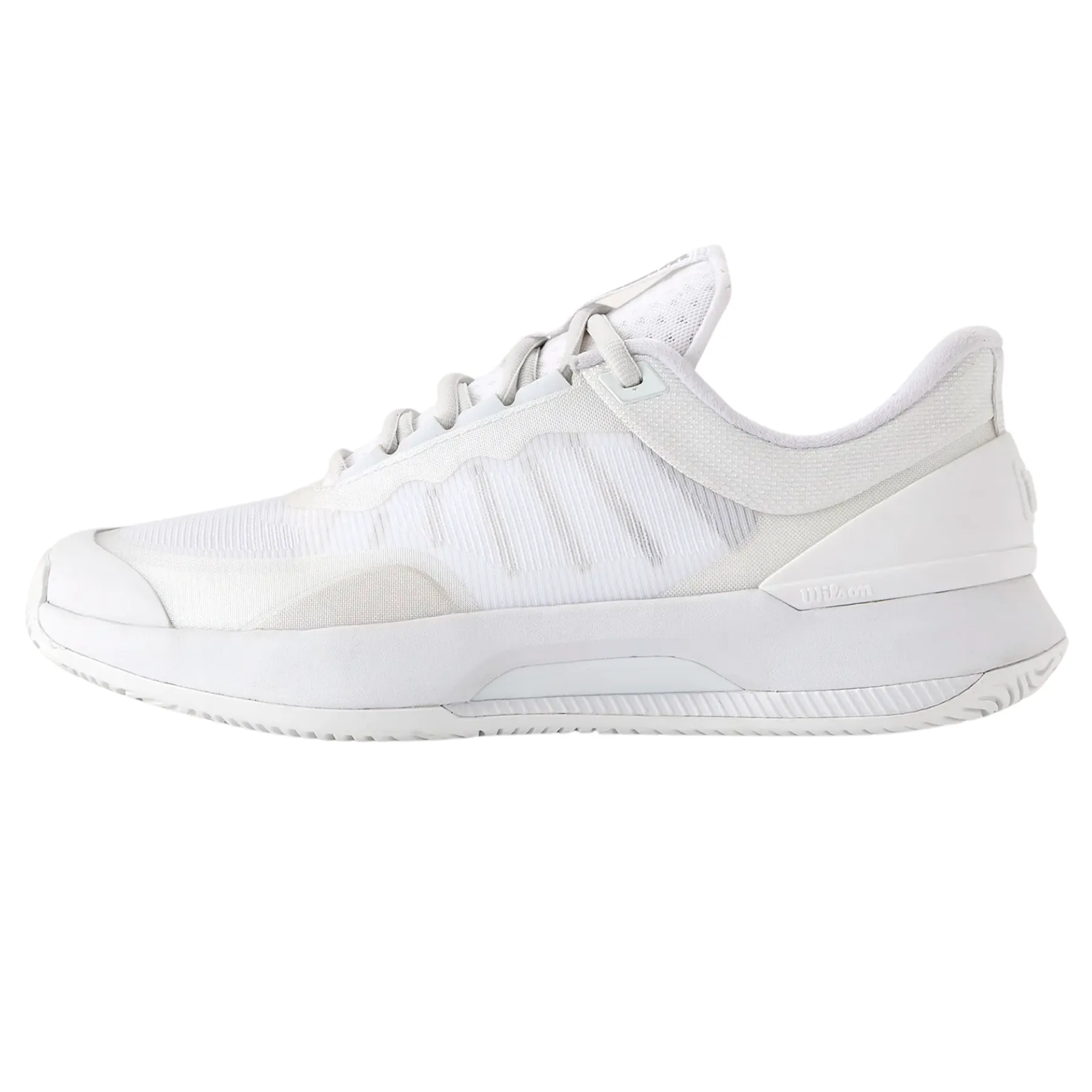 Stable base Urban Casual Wilson Intrigue Tour Womens Tennis Shoes - White/White/Silver