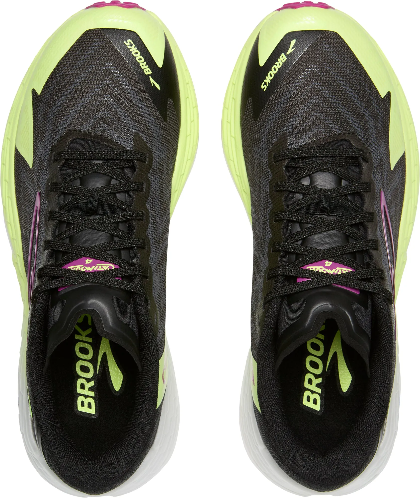 Brooks Catamount 4 Womens Trail Running Shoes - Grey Smooth Surface Padded Base