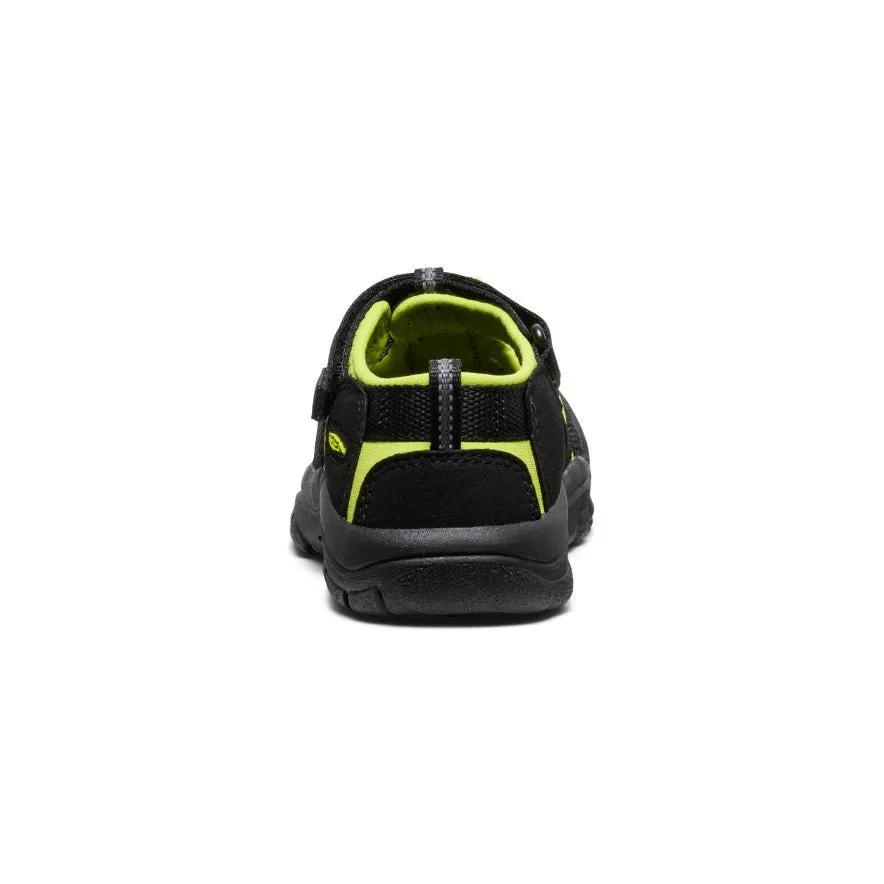 Work Gym Little Kids' Newport H2  |  Black/Lime Green