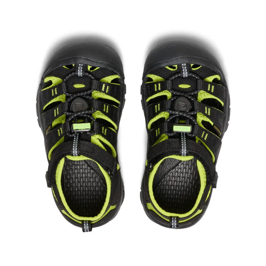 Little Kids' Newport H2  |  Black/Lime Green Lightweight Build Gym accessory