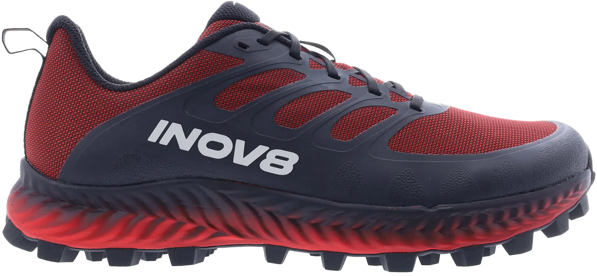 Moisture   Wicking Inov8 MudTalon Mens Trail Running Shoes - Red