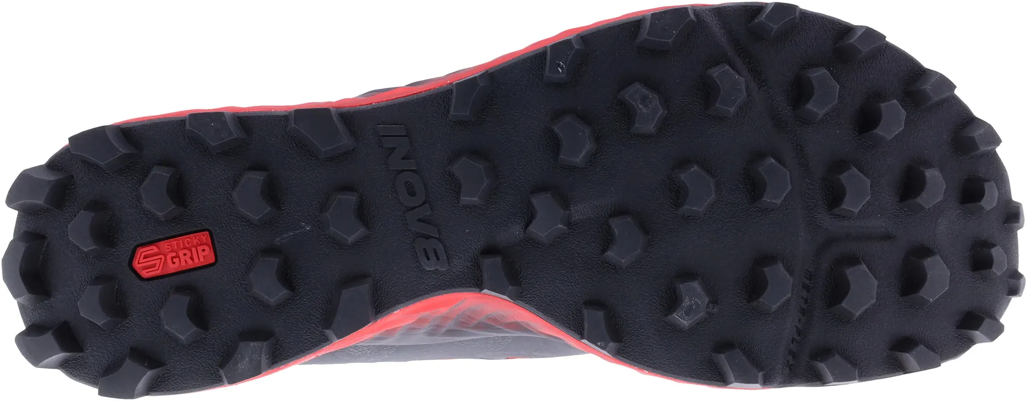 Forefoot cushioning reduces stress during sprint drills Pace Control Inov8 MudTalon Mens Trail Running Shoes - Red